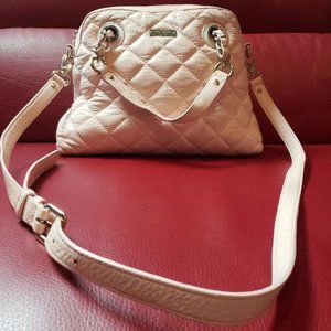Kate Spade Quilted Pale Pink Soft Leather Bag